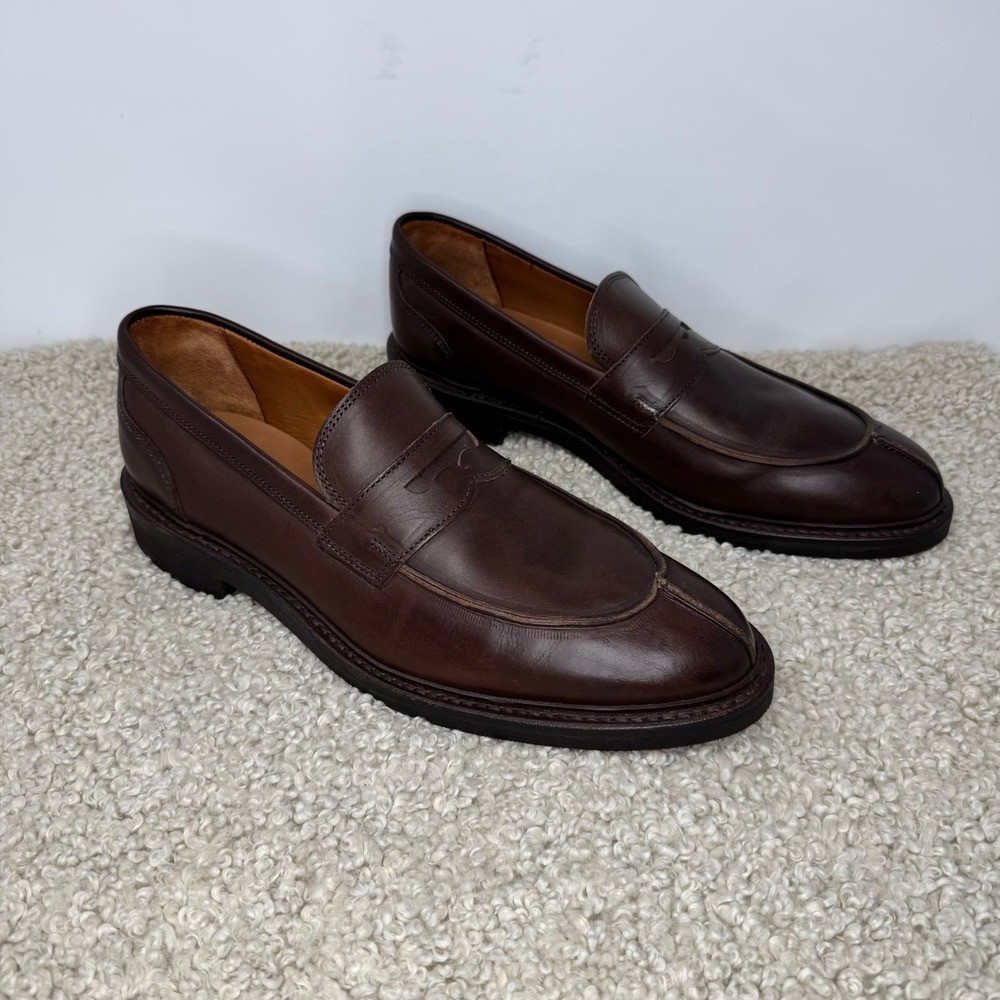 Allen Edmonds Brown Leather Penny Loafers
